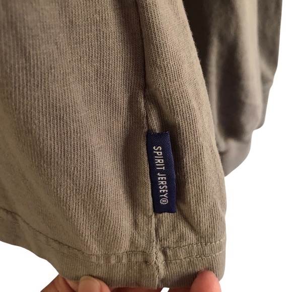 Spirit Jersey Long Sleeve Unisex Pullover Solid Gray XL - Picture 3 of 6